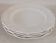 Set of 4 Sarreguemines ivory plates