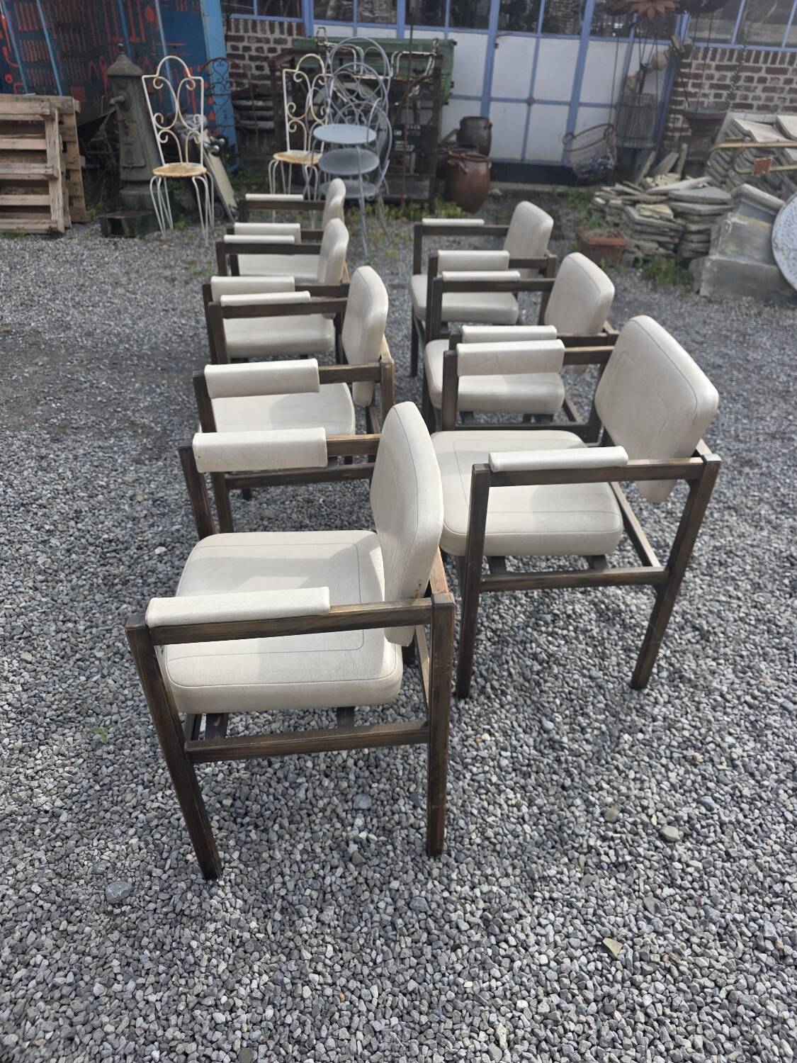 7 armchairs from the 70s