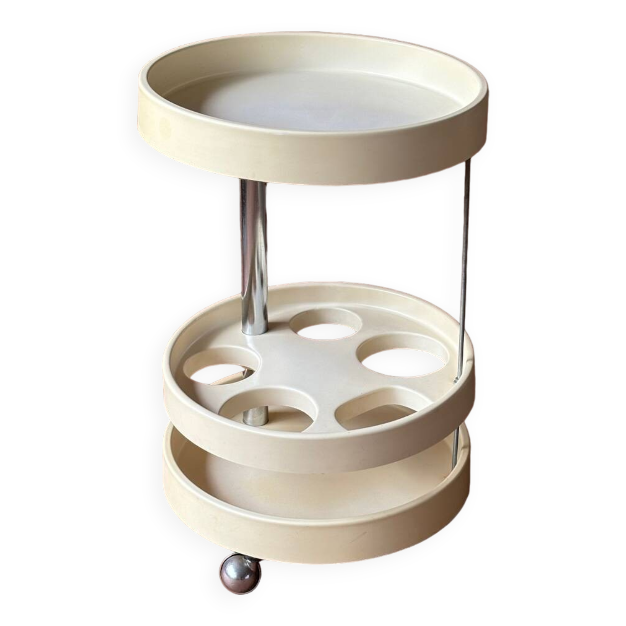 Space Age Mini Bar Trolley