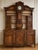 Eighteenth-century Bressan two-body buffet with antique clock – Louis XV style