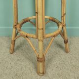 Rattan bar and stools