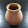 Patinated terracotta jar