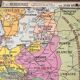 Old school map Hatier Brunhes 1, 1930 - Central Europe