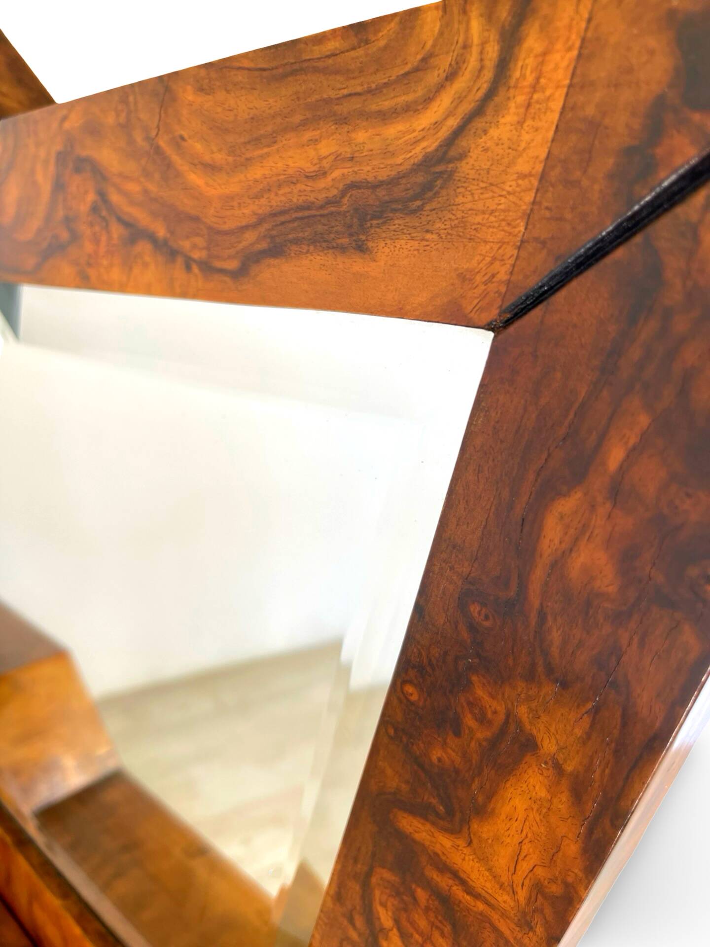 Miroir de table/mur italien Art déco, années 1920.