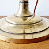 Art Nouveau bronze tulip lamp