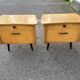 Break of vintage Scandinavian bedside tables