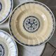 Lot of 4 hollow plates Iron Earth Gien