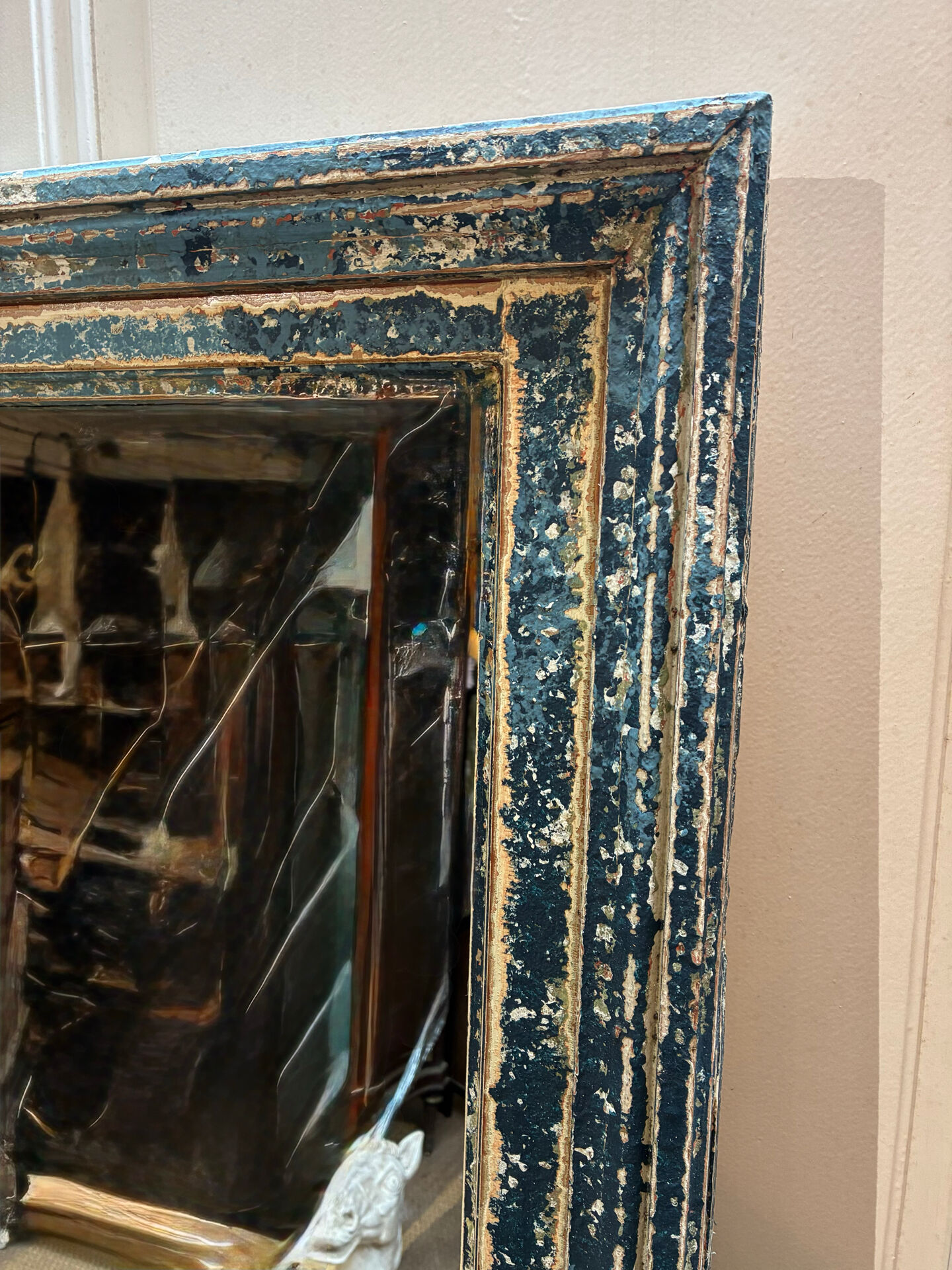 Old entrance mirror