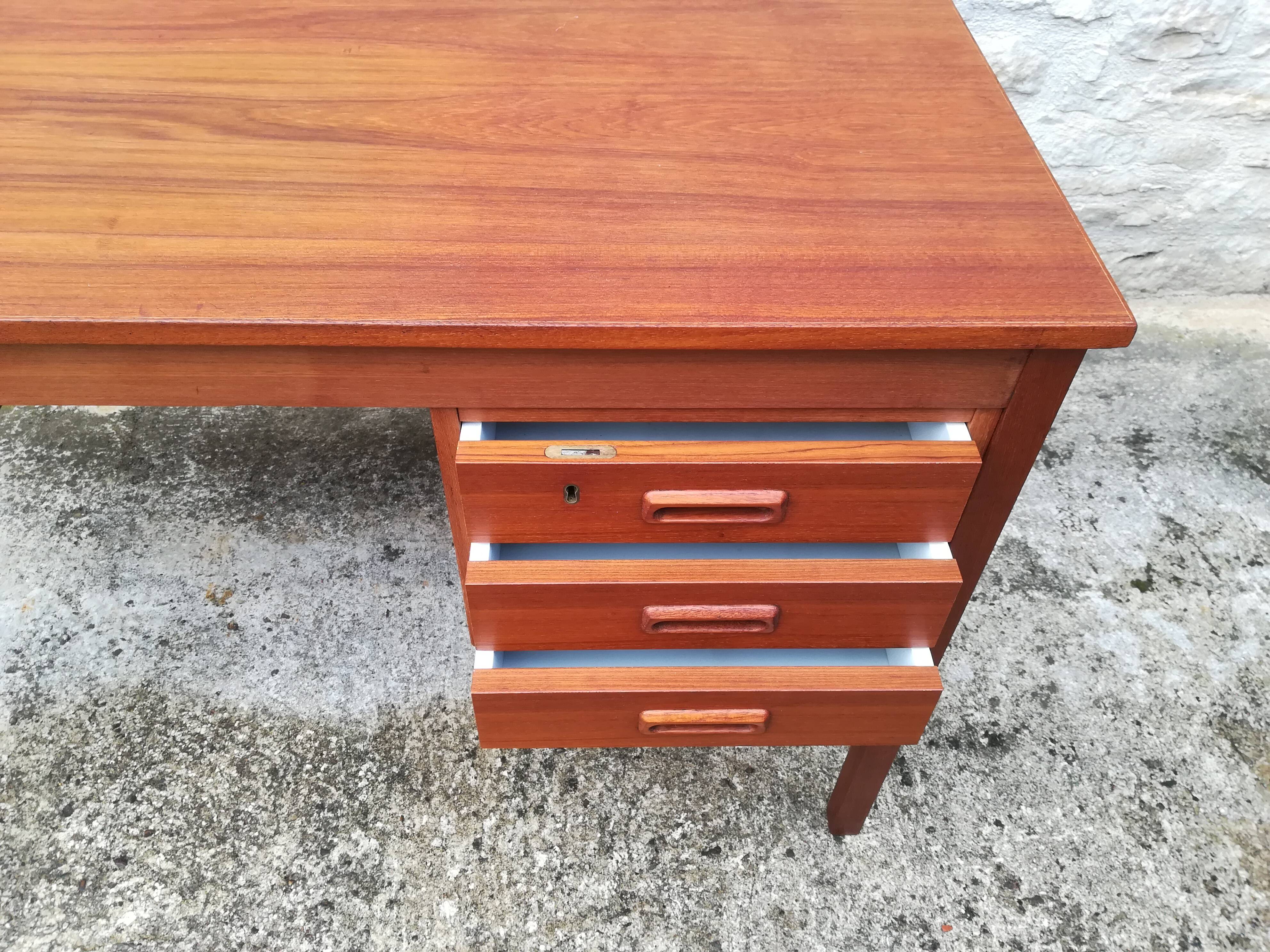 Scandinavian teak desk