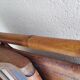 Paire de chaises safari pliante vintage cuir