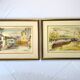 Pair of watercolours by Jean Theobald JACUS
