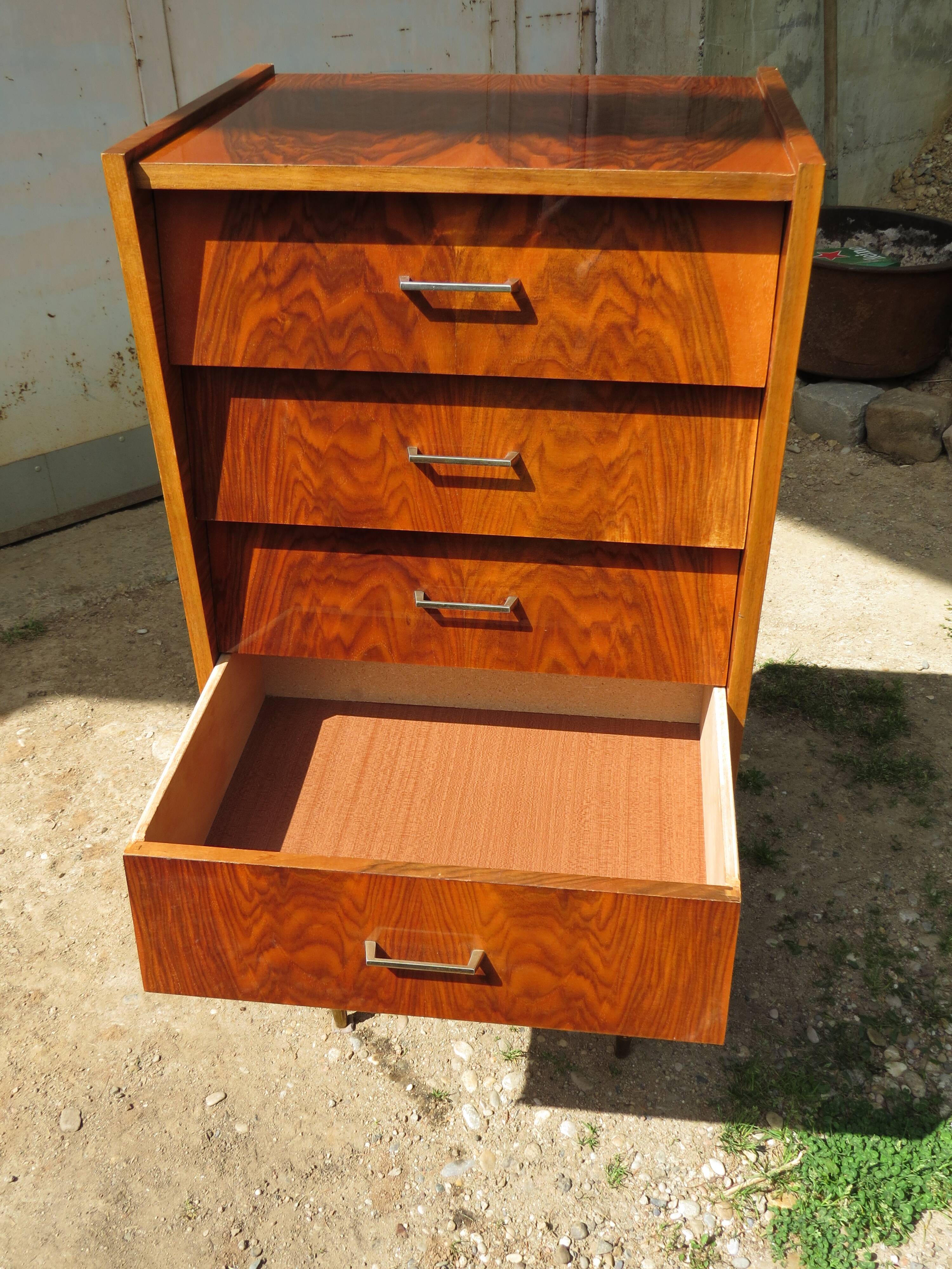 60's rosewood chiffonier