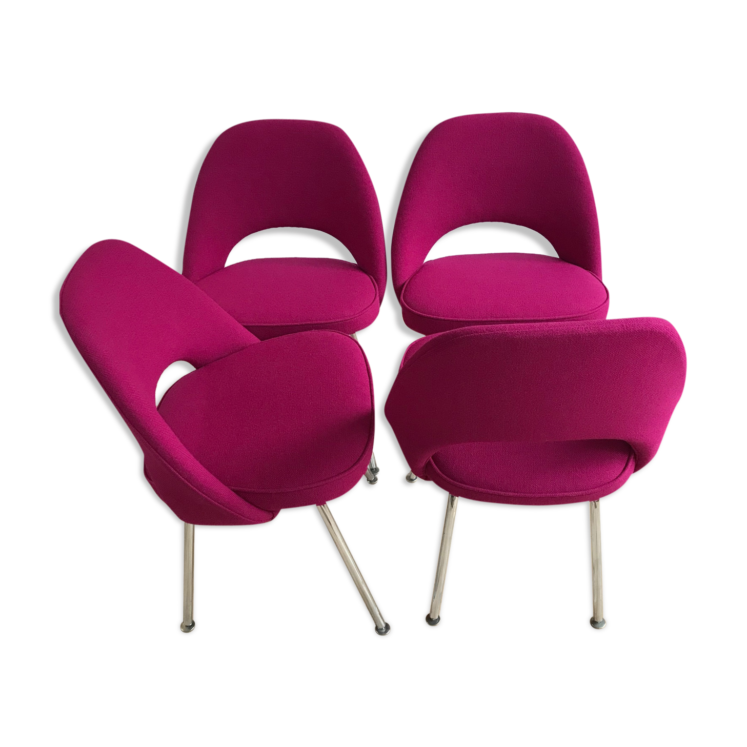 4 chairs "Conference" by Eero Saarinen for Knoll 1960