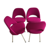 4 chairs "Conference" by Eero Saarinen for Knoll 1960