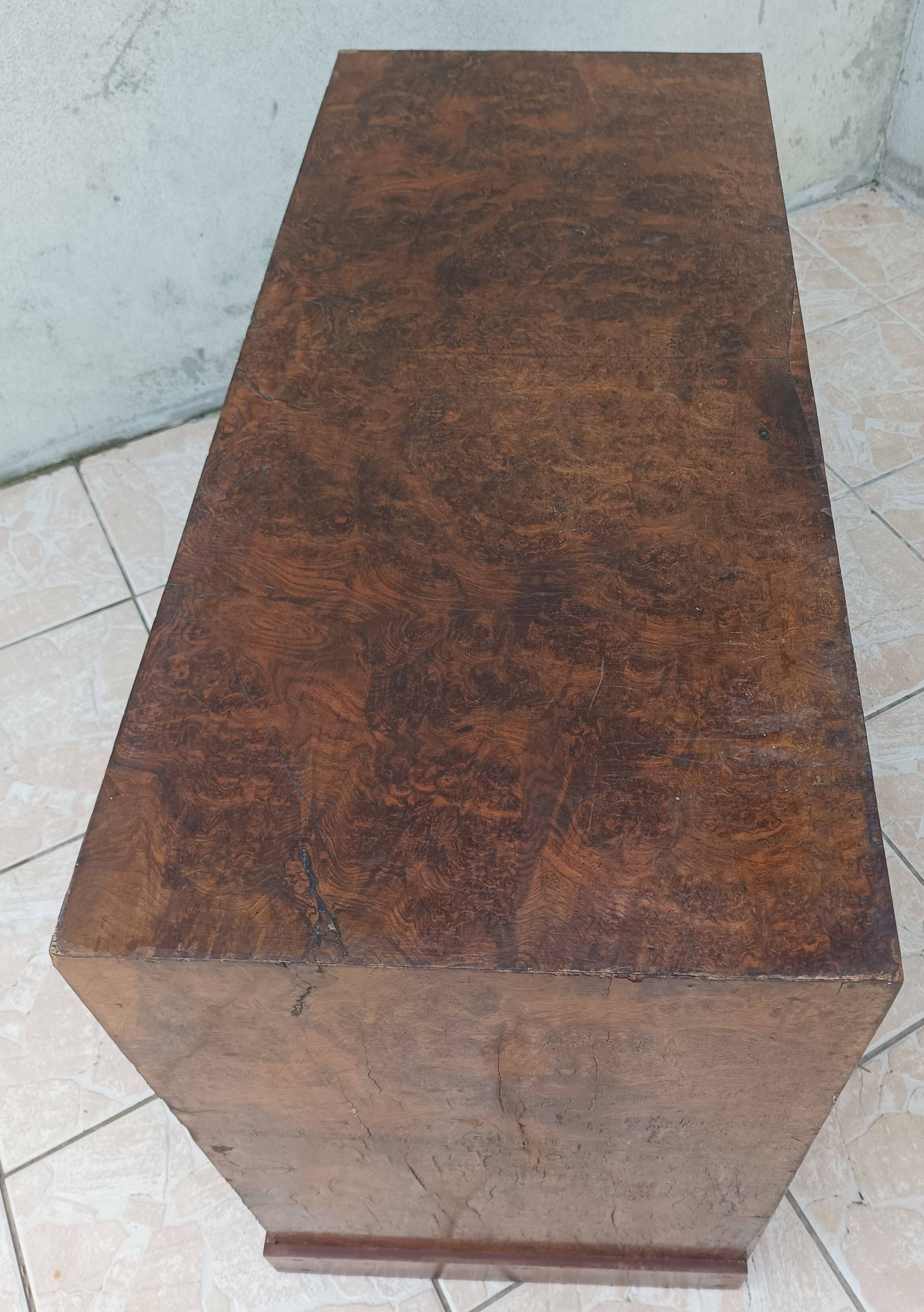 Meuble de métier 10 tiroirs en noyer