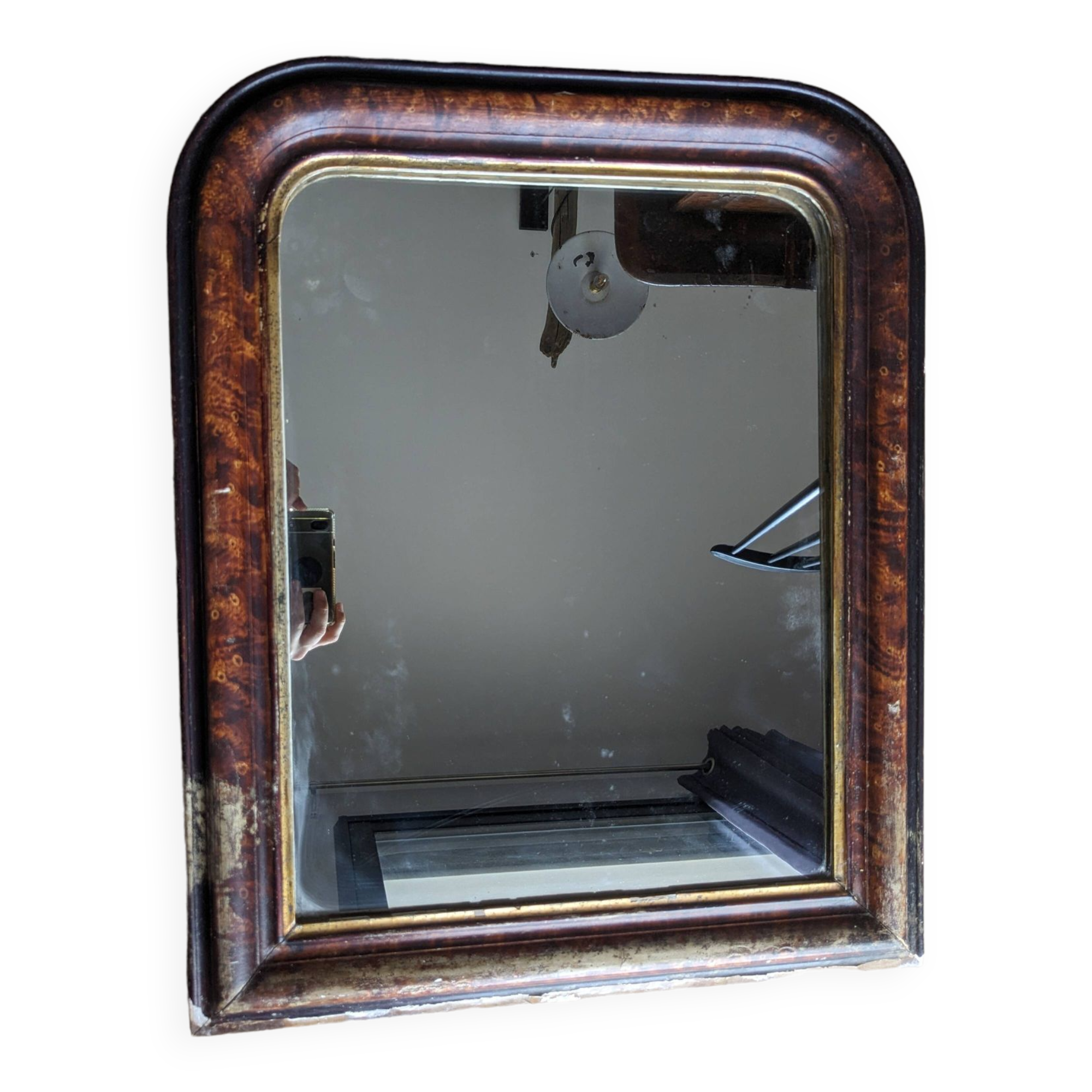Mirror Louis Philippe marbled 62 x 52cm