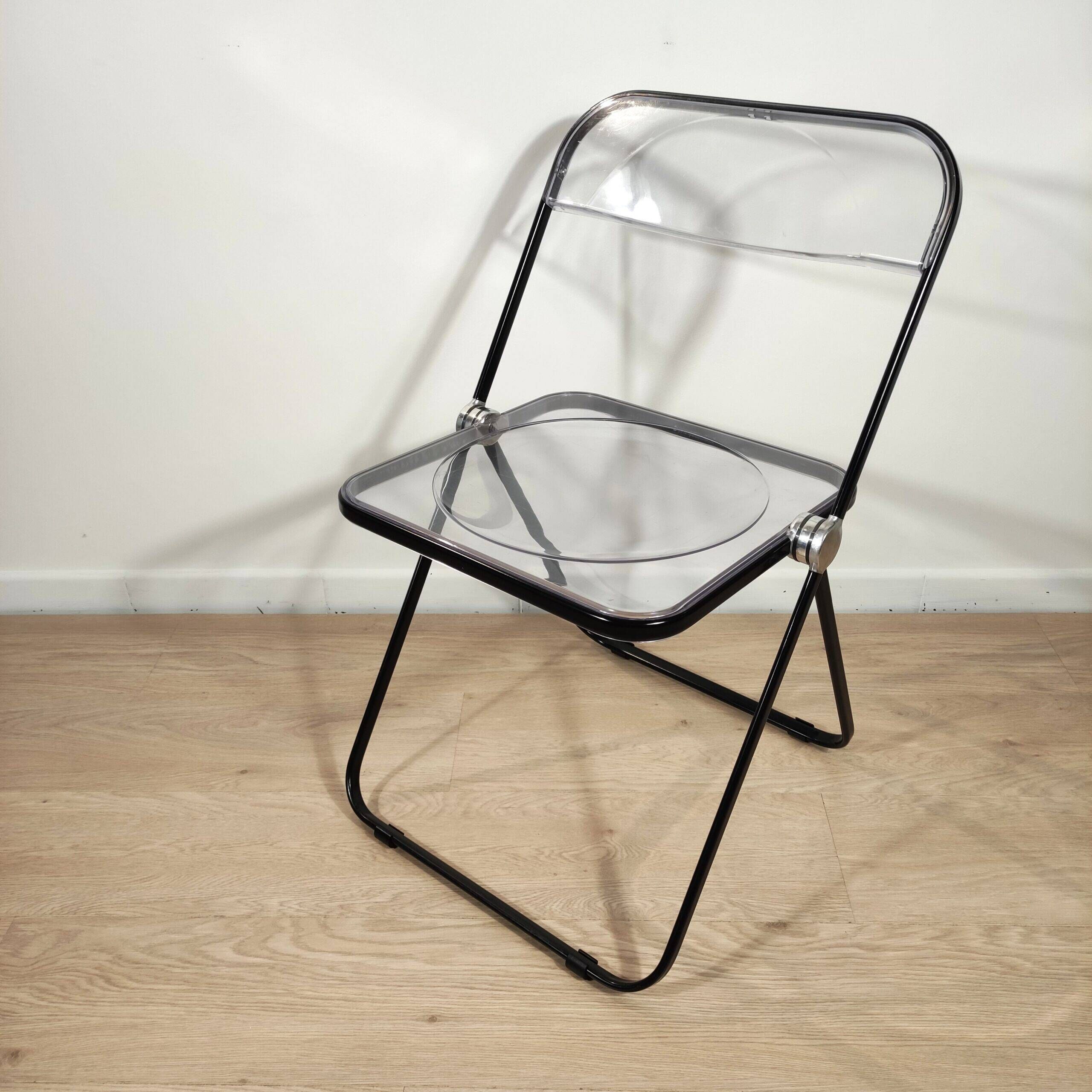 Set of 4 Plia chairs by Giancarlo Piretti – Anonima Castelli