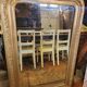 Miroir Louis Philippe doré ancien 119x81cms