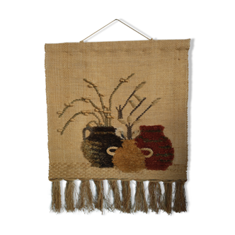 Vintage wool tapestry
