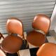 Series of 8 Pegase chairs by Baumann