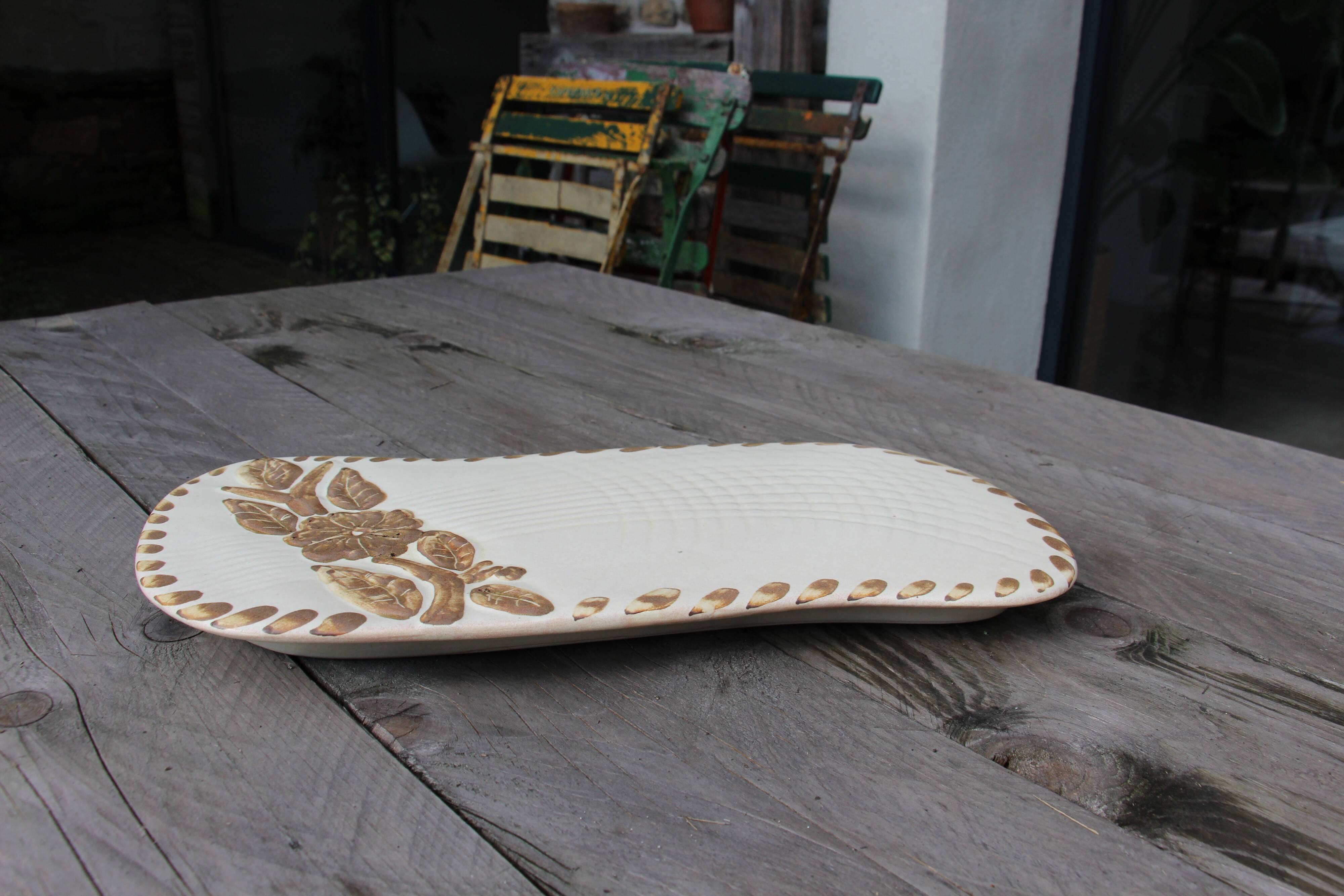 Vallauris ceramic dish