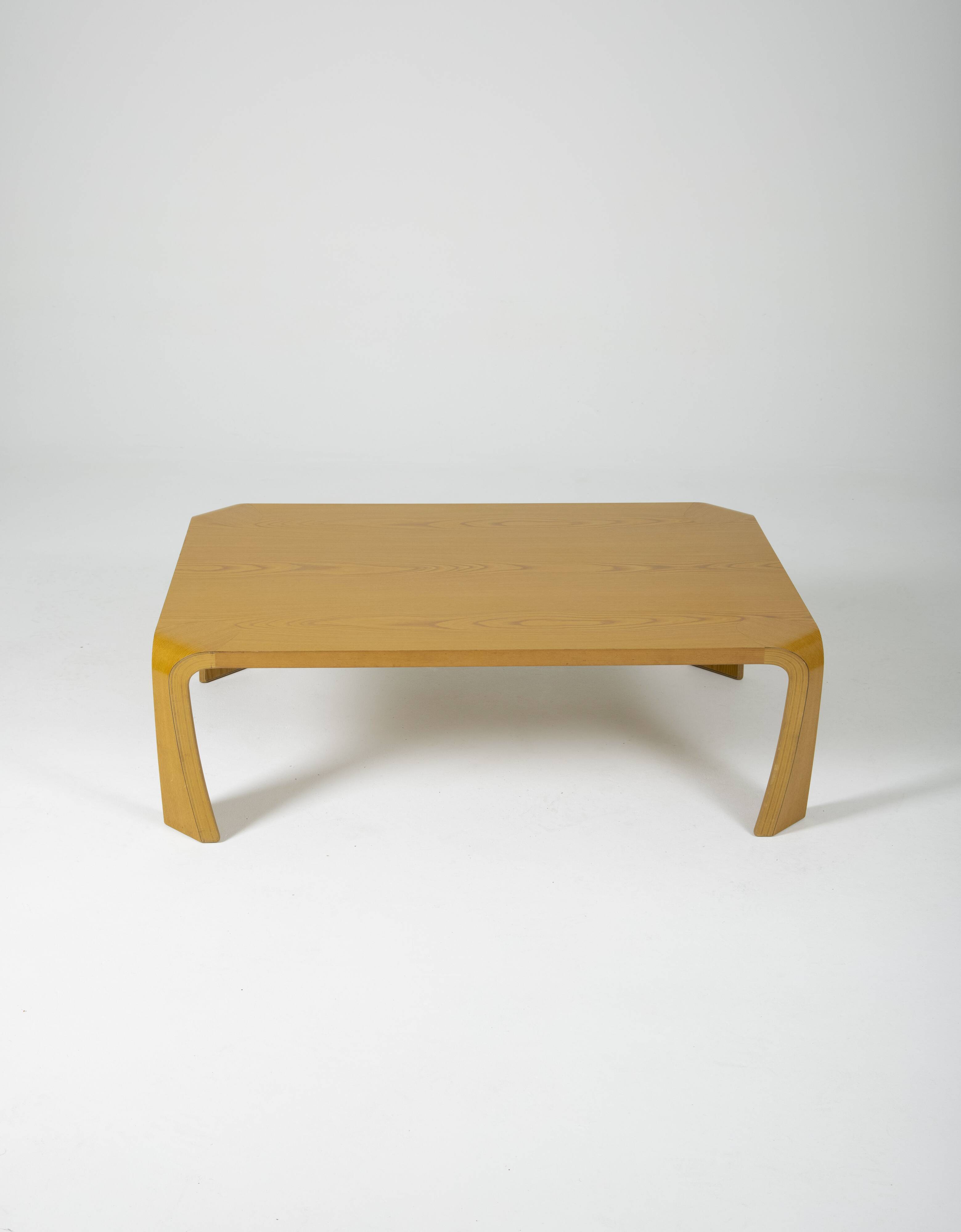 Saburo Inui coffee table for Tendo Mokko, Japan 1960s