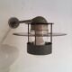 Metal and glass wall light by Jens Møller-Jensen for Louis Poulsen