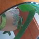 Oval beveled mirror  16x30cm