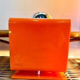 Orange cube lamp