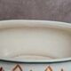 Art Deco Jardinière Moulin des Loups Orchies – stylised green & terracotta decoration – double handle