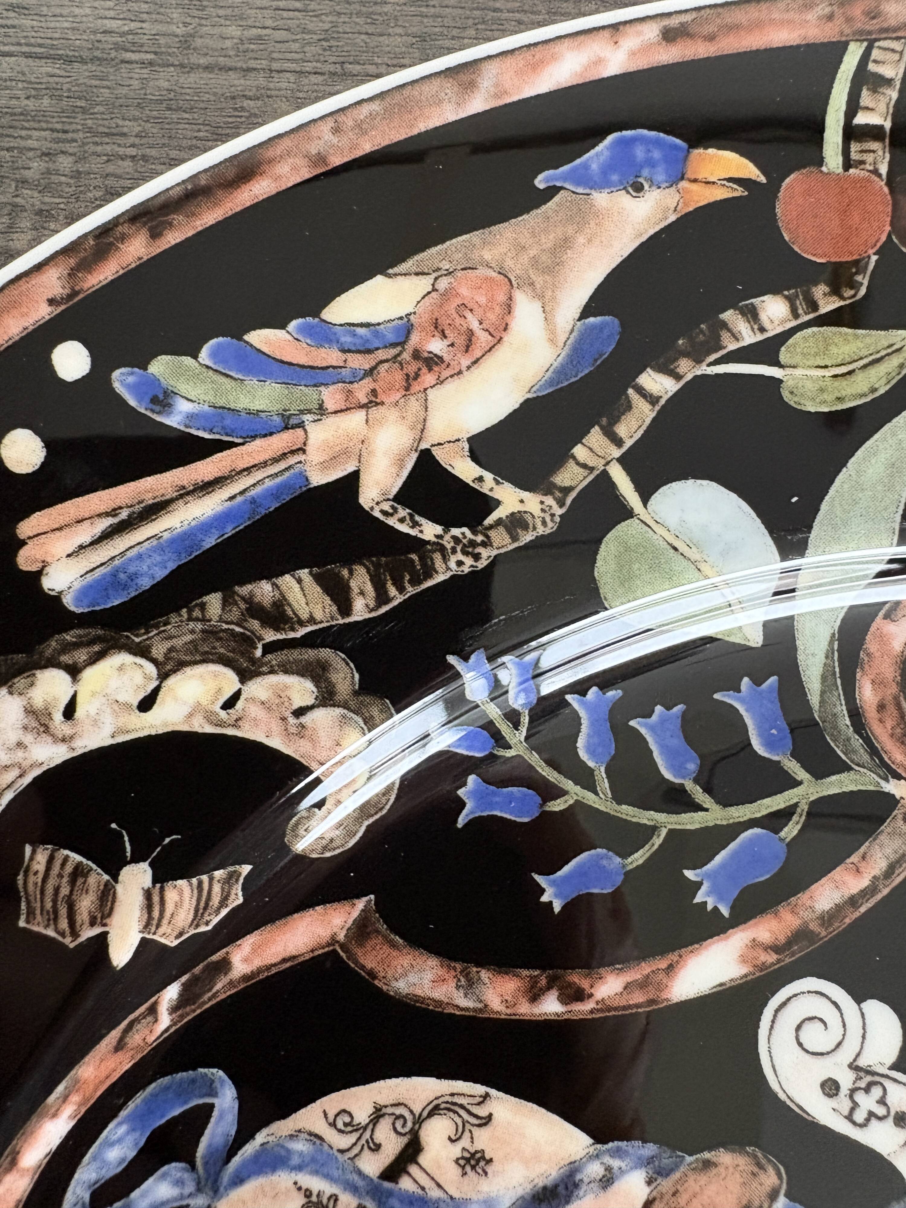 Gallo Design Collection Plate Saxony Porcelain