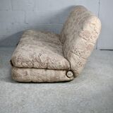 Reclining and convertible sofa, space age, circa 1970
