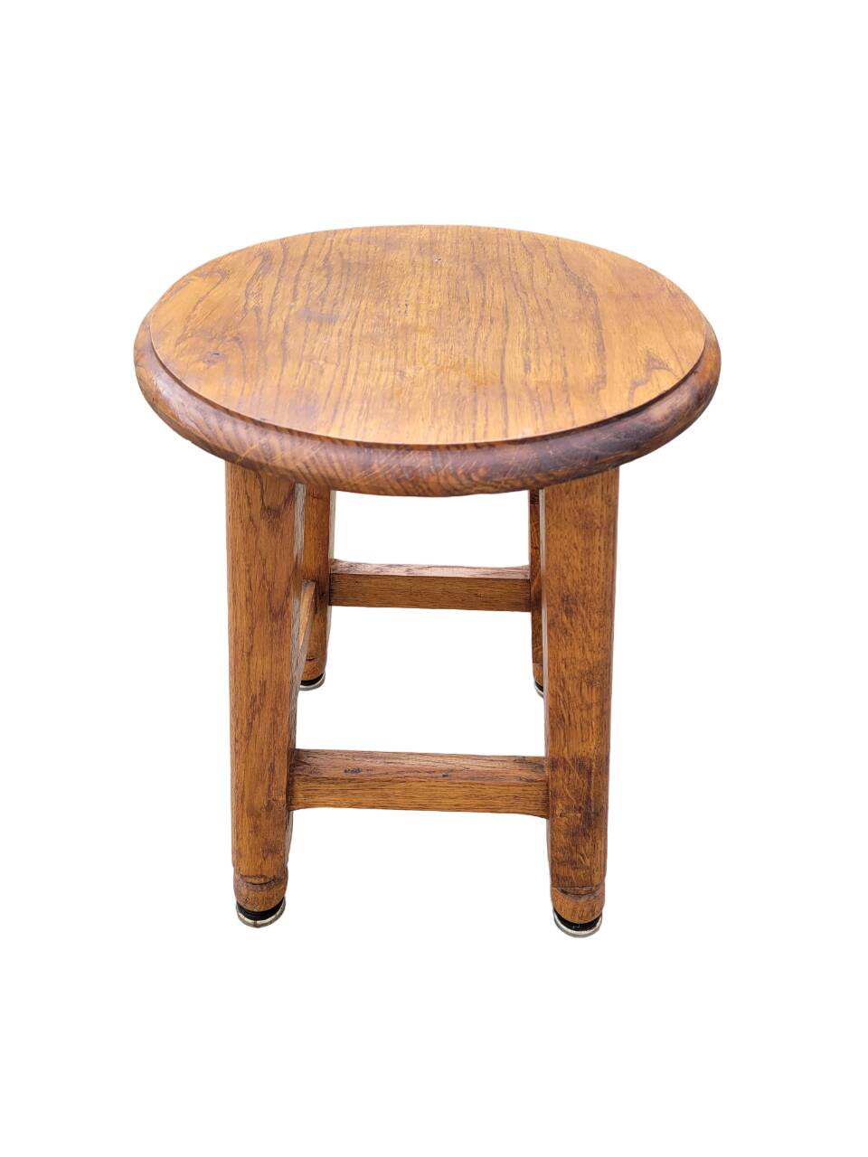 Solid wood farm stool