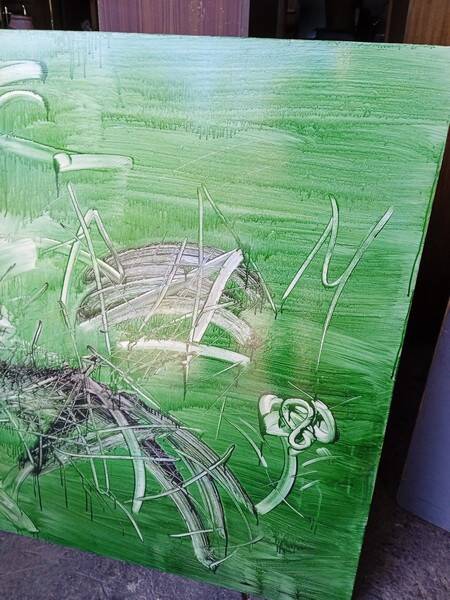 Painting 195cm Acrylic on canvas surrealism