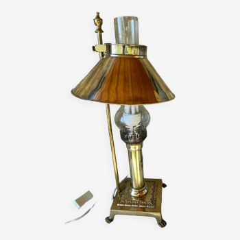 Orient express Paris Istanbul lamp 1970