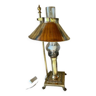 Orient express Paris Istanbul lamp 1970