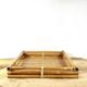 Rattan serving tray