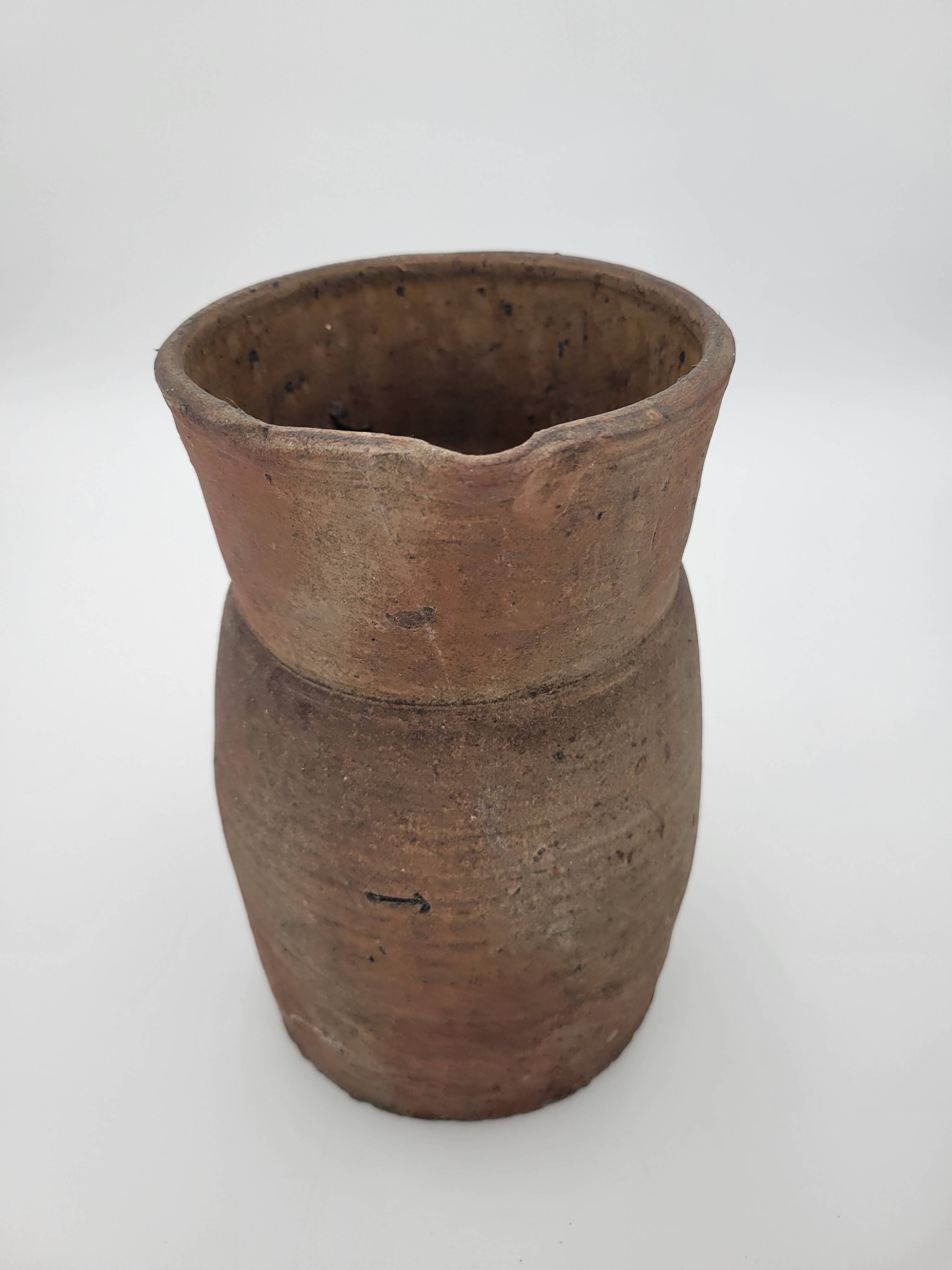 Pair of old terracotta pitchers