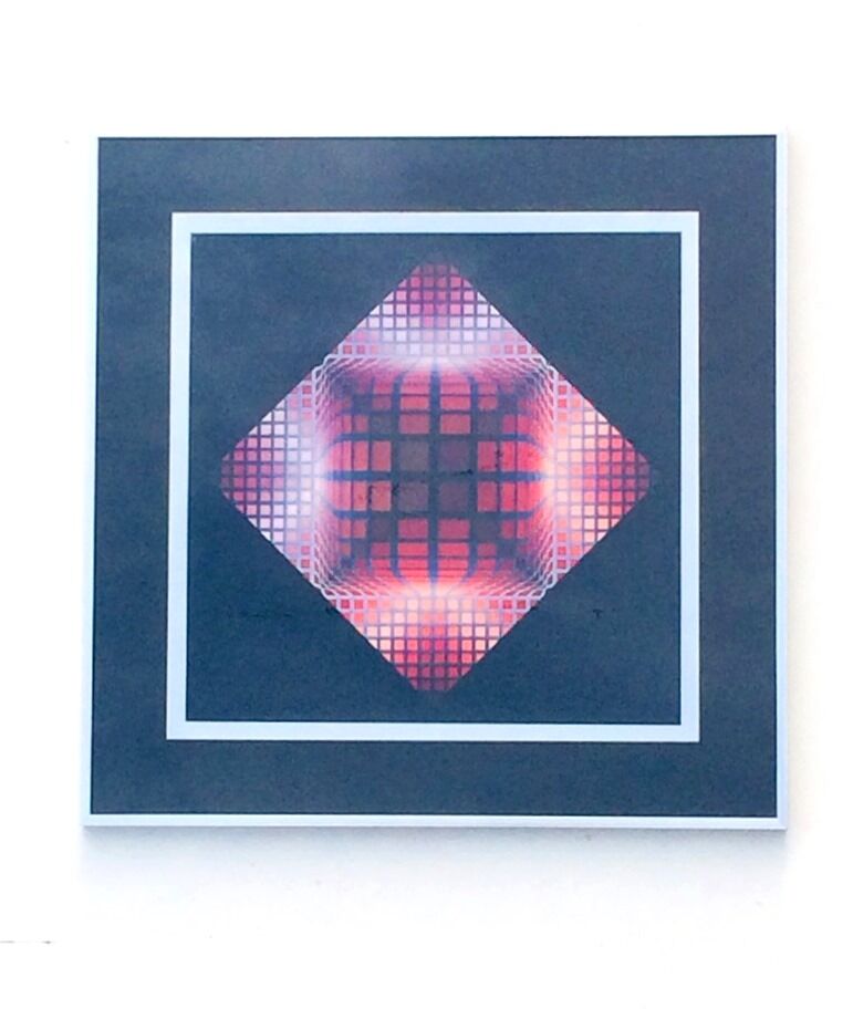 Lithograph "Dell - 2" Victor Vasarely by Éditions du Griffon