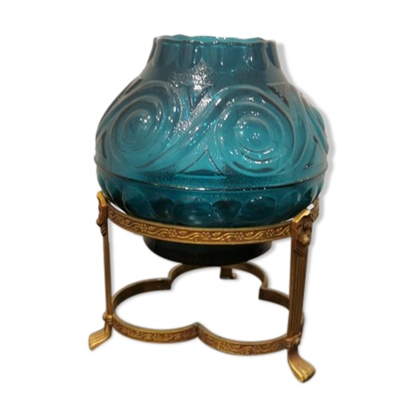 Art deco-style photophore