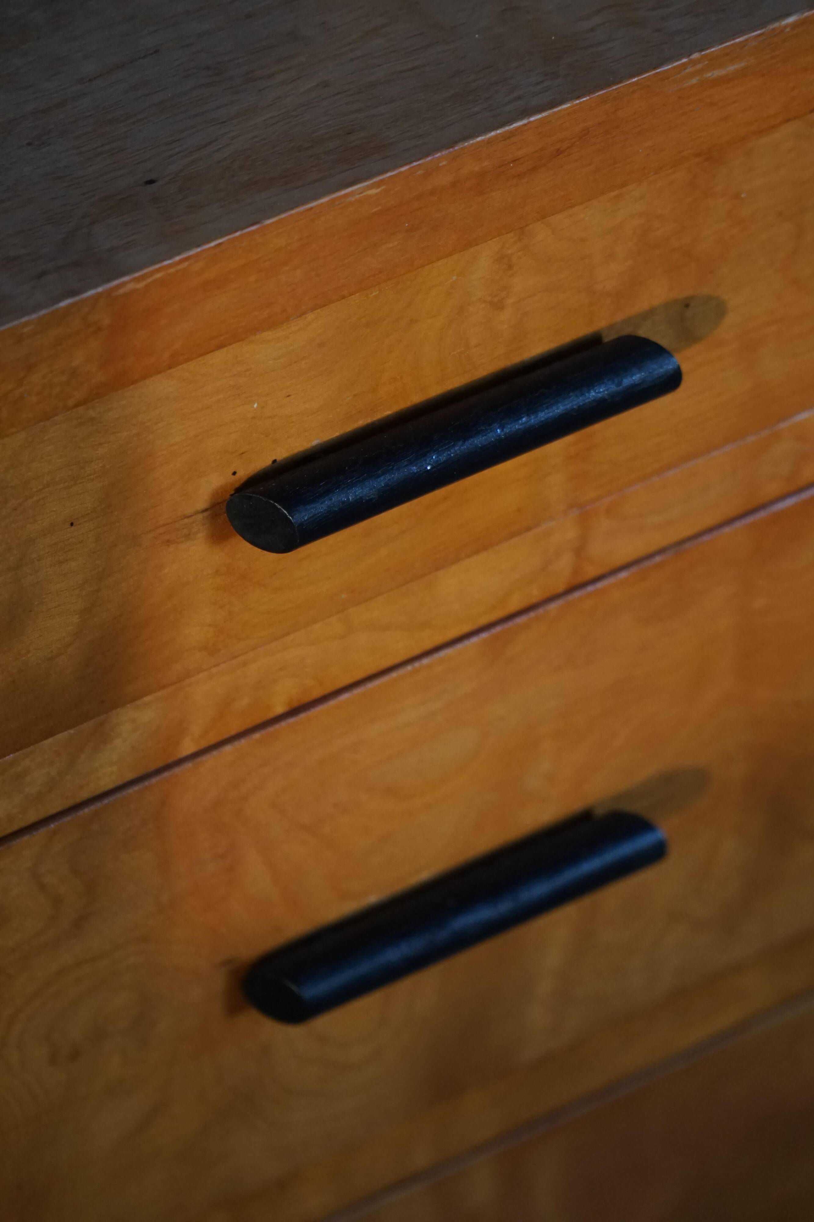 Scandinavian functionalism / Art Deco, Birch chest of drawers, 1930s–40s