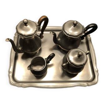 Pewter tea service