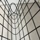 Black metal wire magazine rack