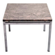 Vintage pink granite side table 1970