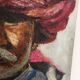 Orientalist portrait the man in the pink turban