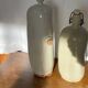 2 old stoneware hot water bottles