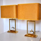 "Apple" a house the Dolphin lamp pair