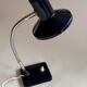 Lampe articulée de bureau en métal bleu, 1970
