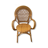 Rattan armchair from the 70s