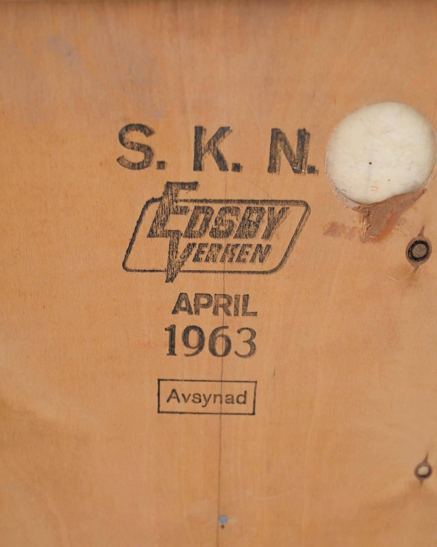 Swedish cabinet produced by Edsby Verken, 1960s